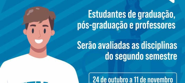 (Português do Brasil) Avaliação Institucional 2022-2 está aberta para estudantes e docentes. Participe!