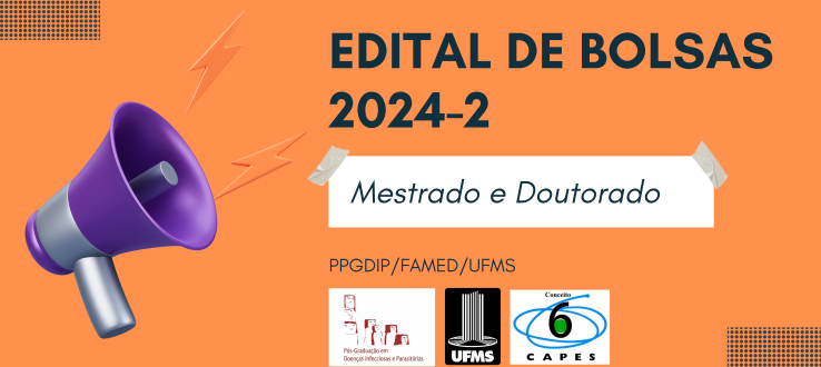 Edital de Bolsas remanescentes para Mestrado e Doutorado 2024-2