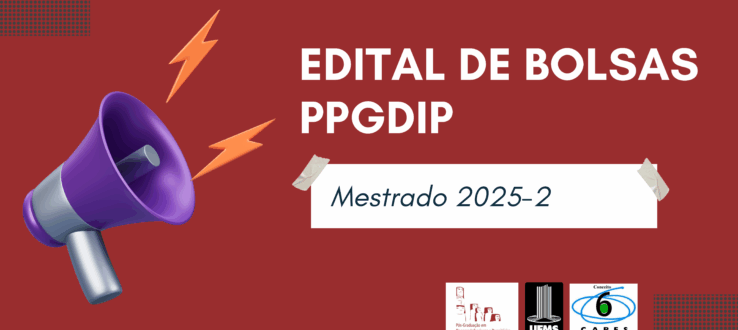 Edital de Bolsas para Mestrado 2025-2